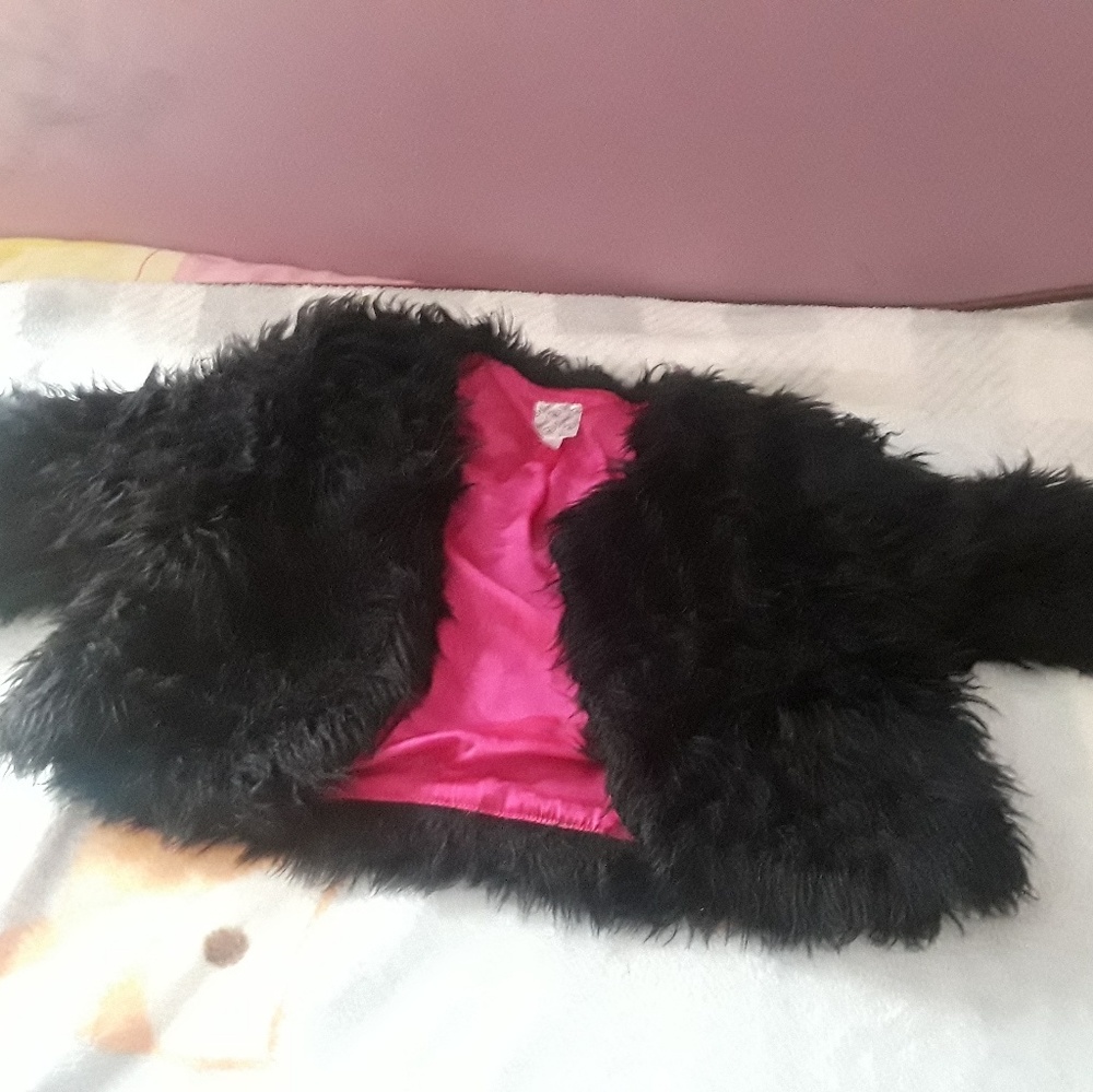 A black sweater